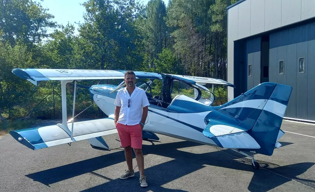 Vol à (33) Aérodrome d`Andernos-les-Bains