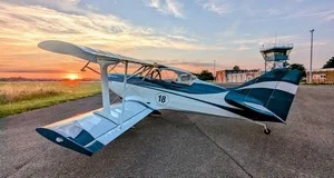 Biplan leger FK-12 COMET aerodrome Andernos