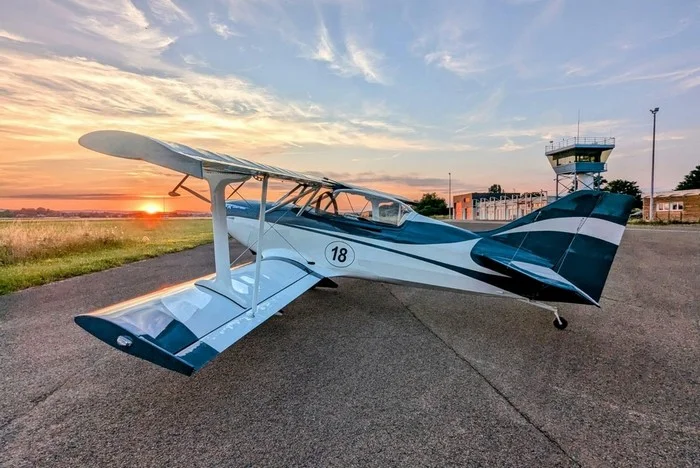 biplan FK12 COMET Aérodrome Andernos-les-Bains