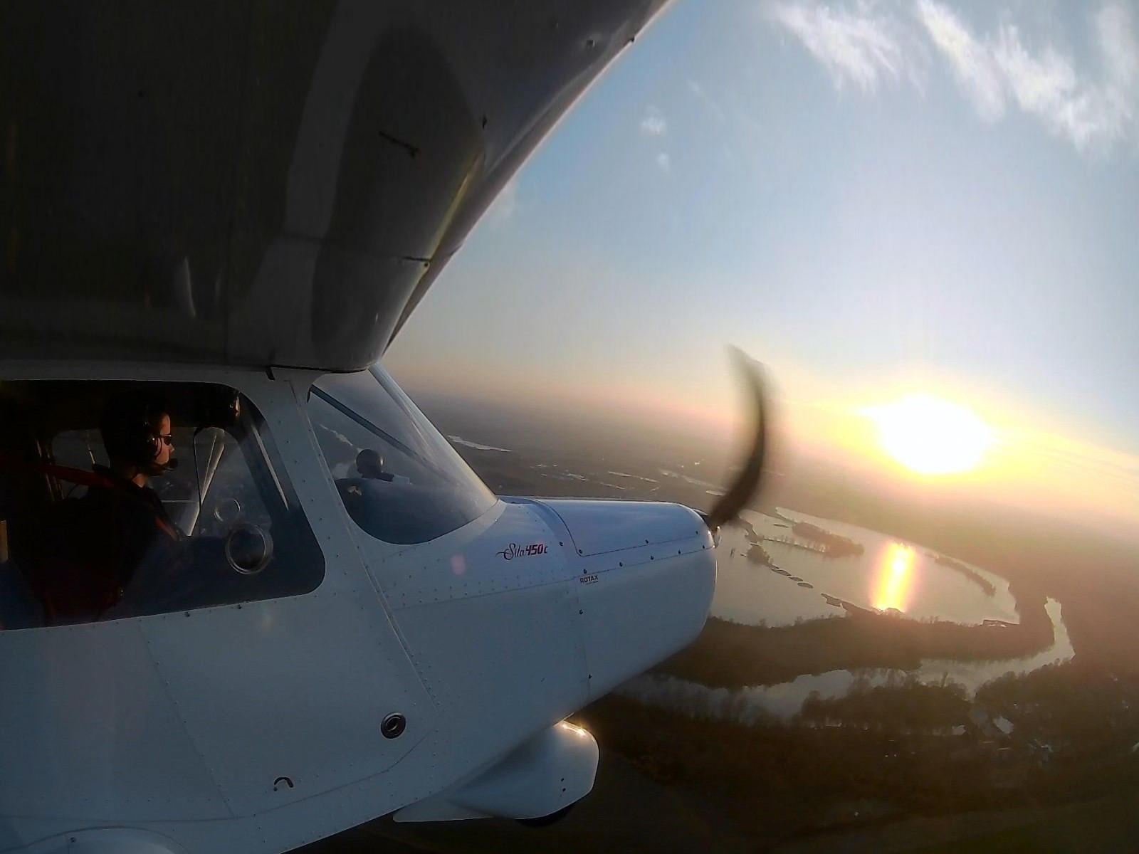 vol avion léger bue du ciel aerodrome de Meaux-Esbly